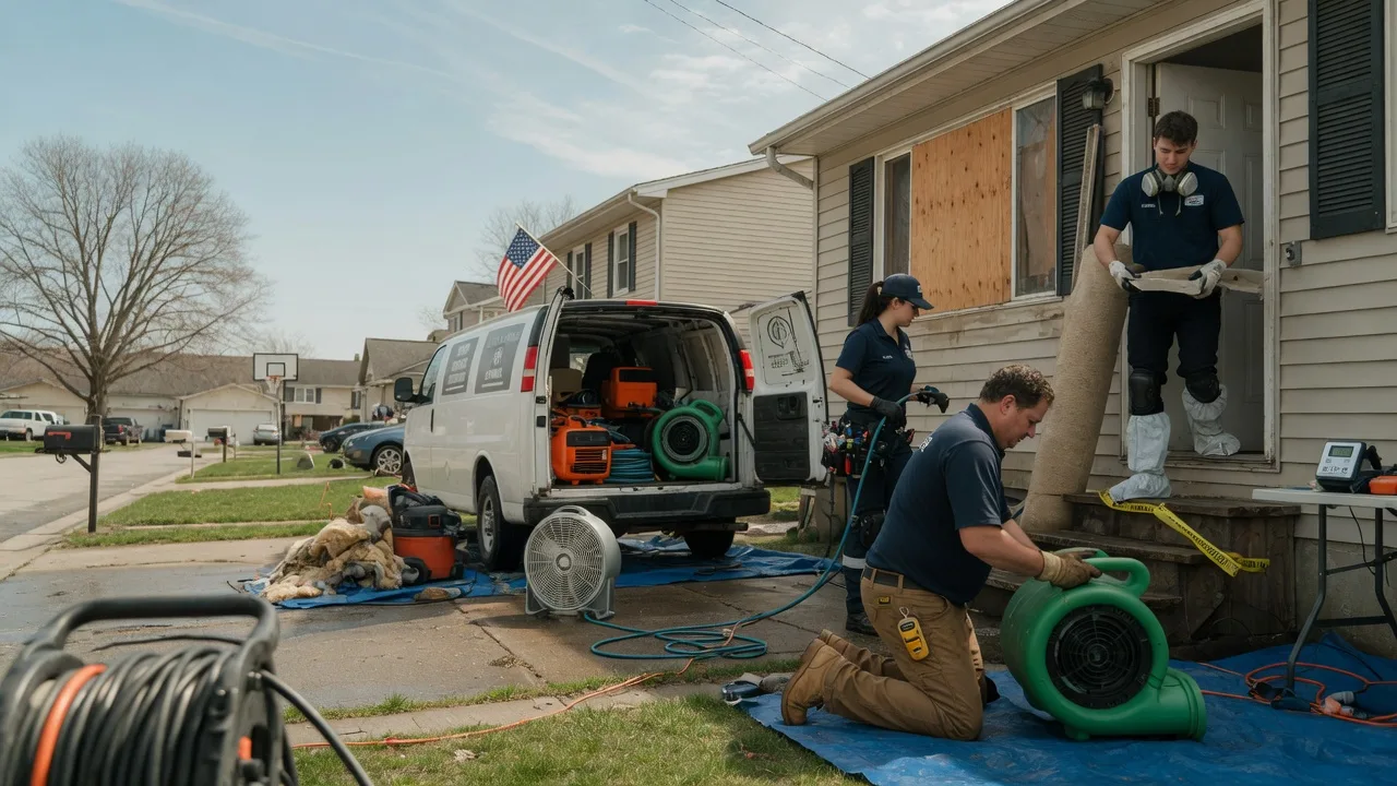 Water Damage Restoration in Sanford, TX near me
